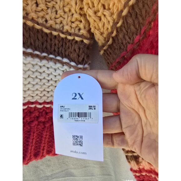 NWT Arula Bulky Sweater Sz B (2X) - Picture 7 of 11